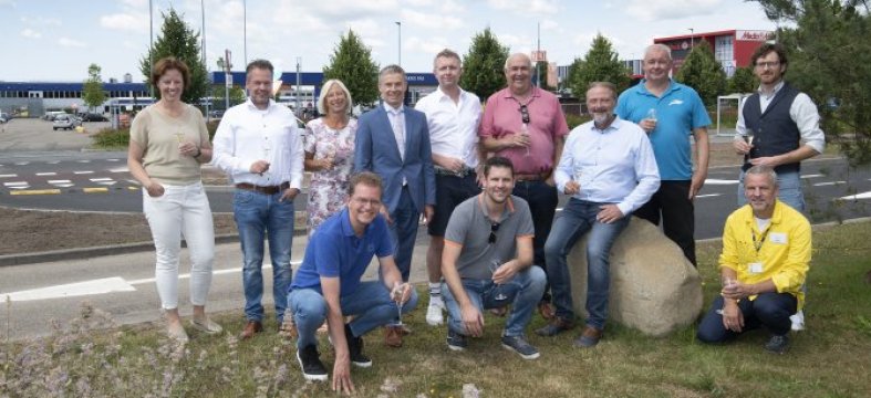 Werkzaamheden bedrijventerrein  Centerpoort-Nieuwgraaf afgerond 