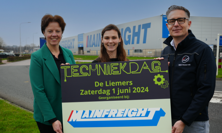 Mainfreight gastbedrijf voor Techniekdag de Liemers op zaterdag 1 juni