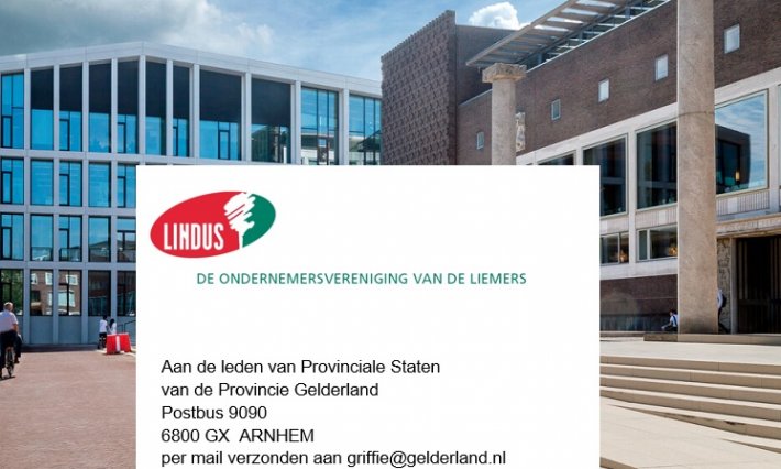 Brief aan Provinciale Staten